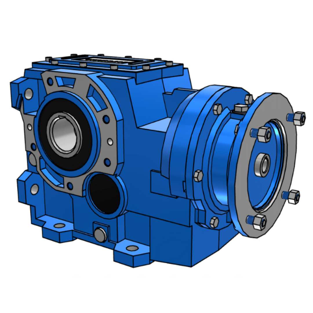 Bevel gearboxes Motovario B103-80B5-45